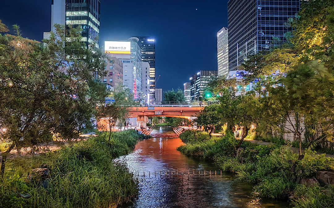 Cheonggyecheon - Guide de voyage Corée du sud - Projet Corée