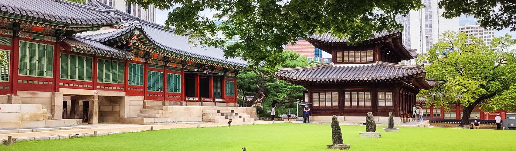 Le Palais Deoksugung à Séoul en Corée du sud